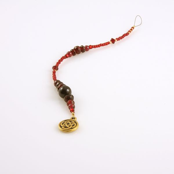 6 Inch Dangly-Bit: Celtic Knot, Gold Plate